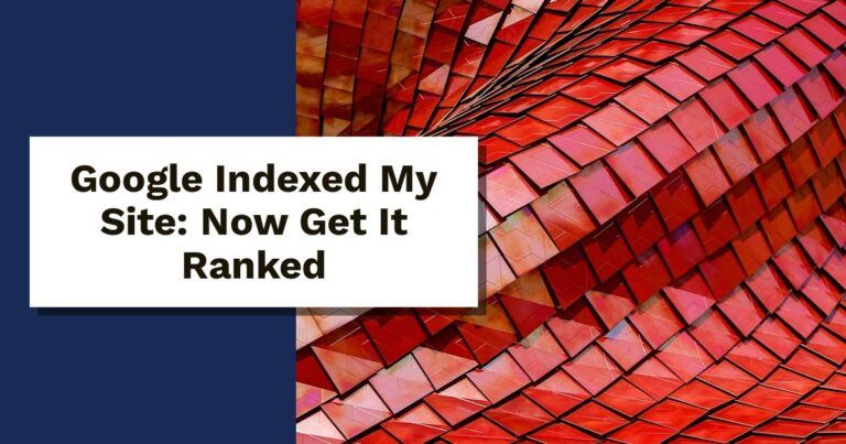 infographic about being google indexed